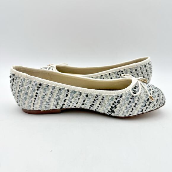 Sam Edelman Kids Felicia Ballet Flats US 2 M EU 33.5 Taupe Vegan Leather NIB - Picture 4 of 12